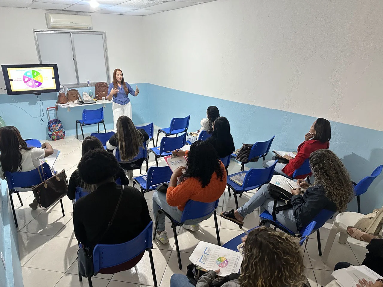 Aula massagem teórica